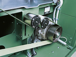 flat transmission belting fitment