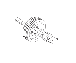 KS V-gooved pulleys with taper bushes