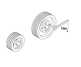 Horizontal alignment of shafts