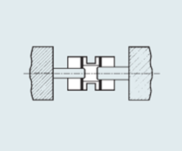 flexible shaft coupling rotation